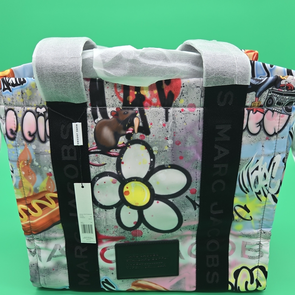 MARC JACOBS Graffiti Large Tote Bag - Picture 2 of 6